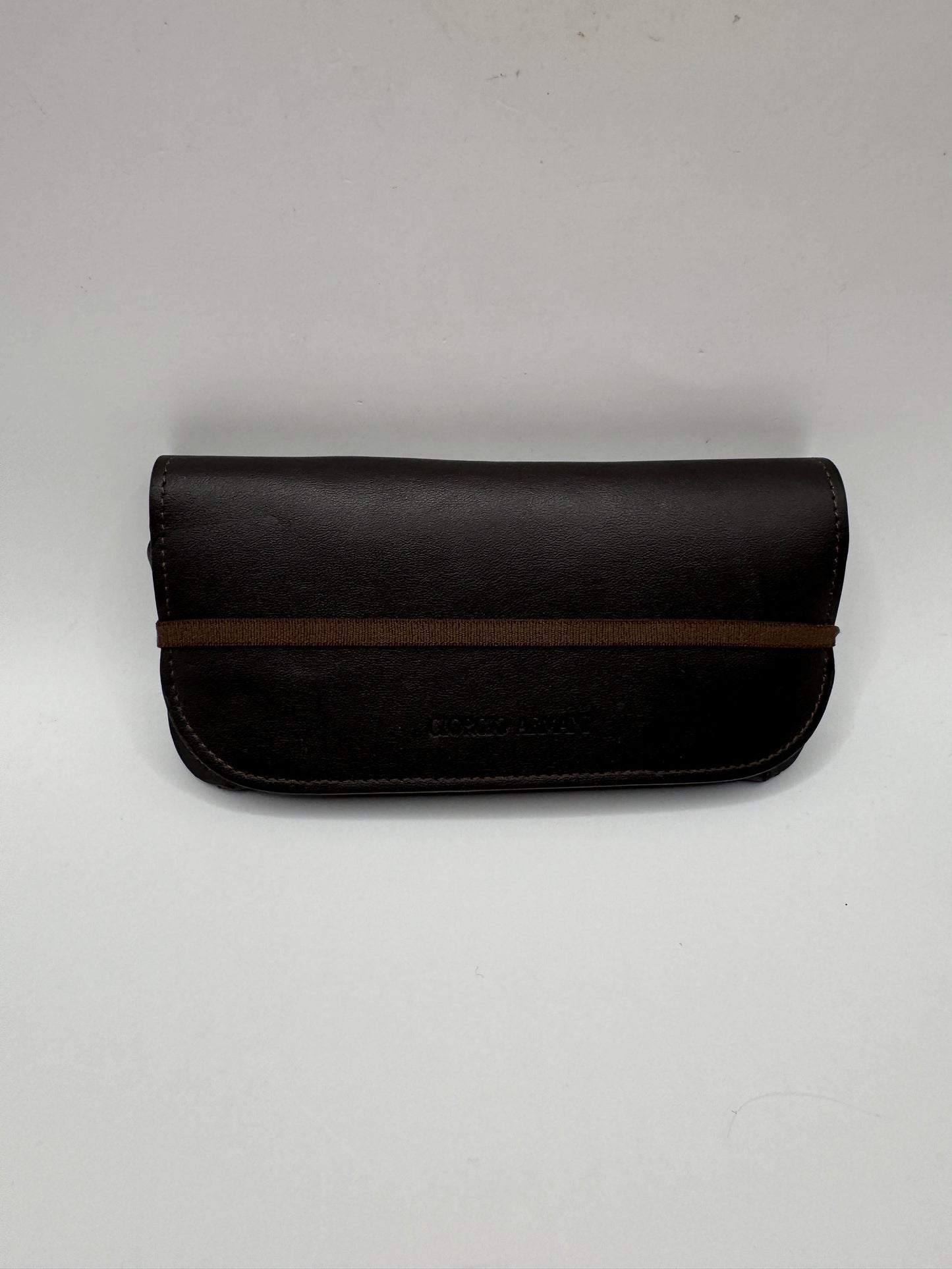 Vintage Giorgio Armani Glasses – Tortoiseshell Frames, Used, Good Condition (Frame Only, Prescription Lenses Installed)