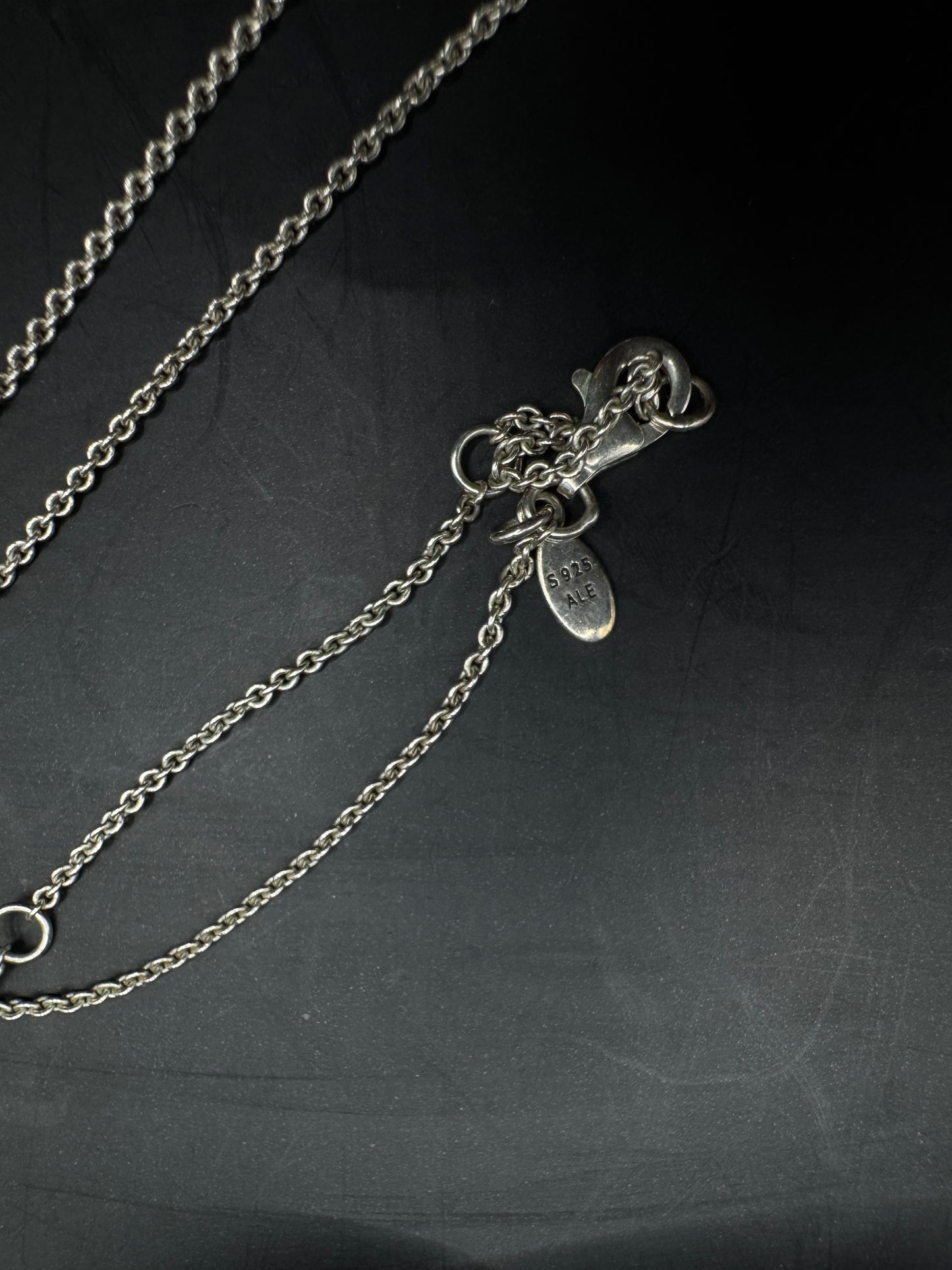 Pandora Sterling Silver 925 Necklace with Sparkling Charm