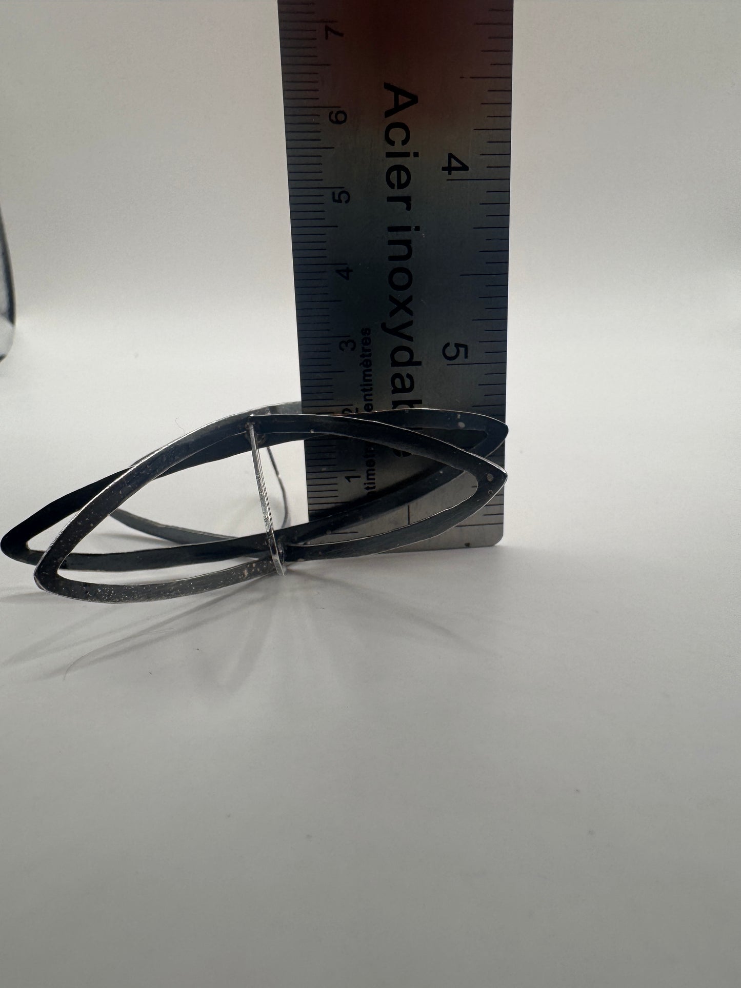 Vintage Sterling Silver Octagram Starshine Pendant – Large Statement Piece