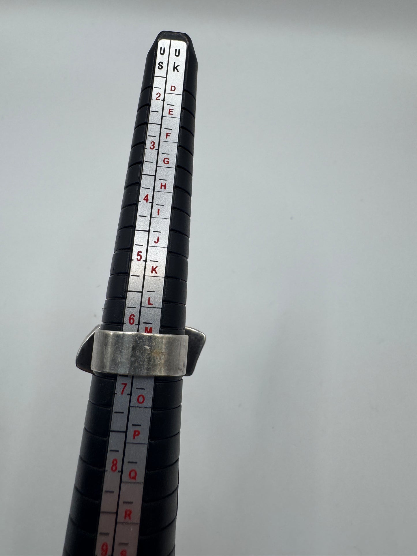 Vintage Artistic Sterling Silver Ring with Pyrite Crystal – Size 6.5