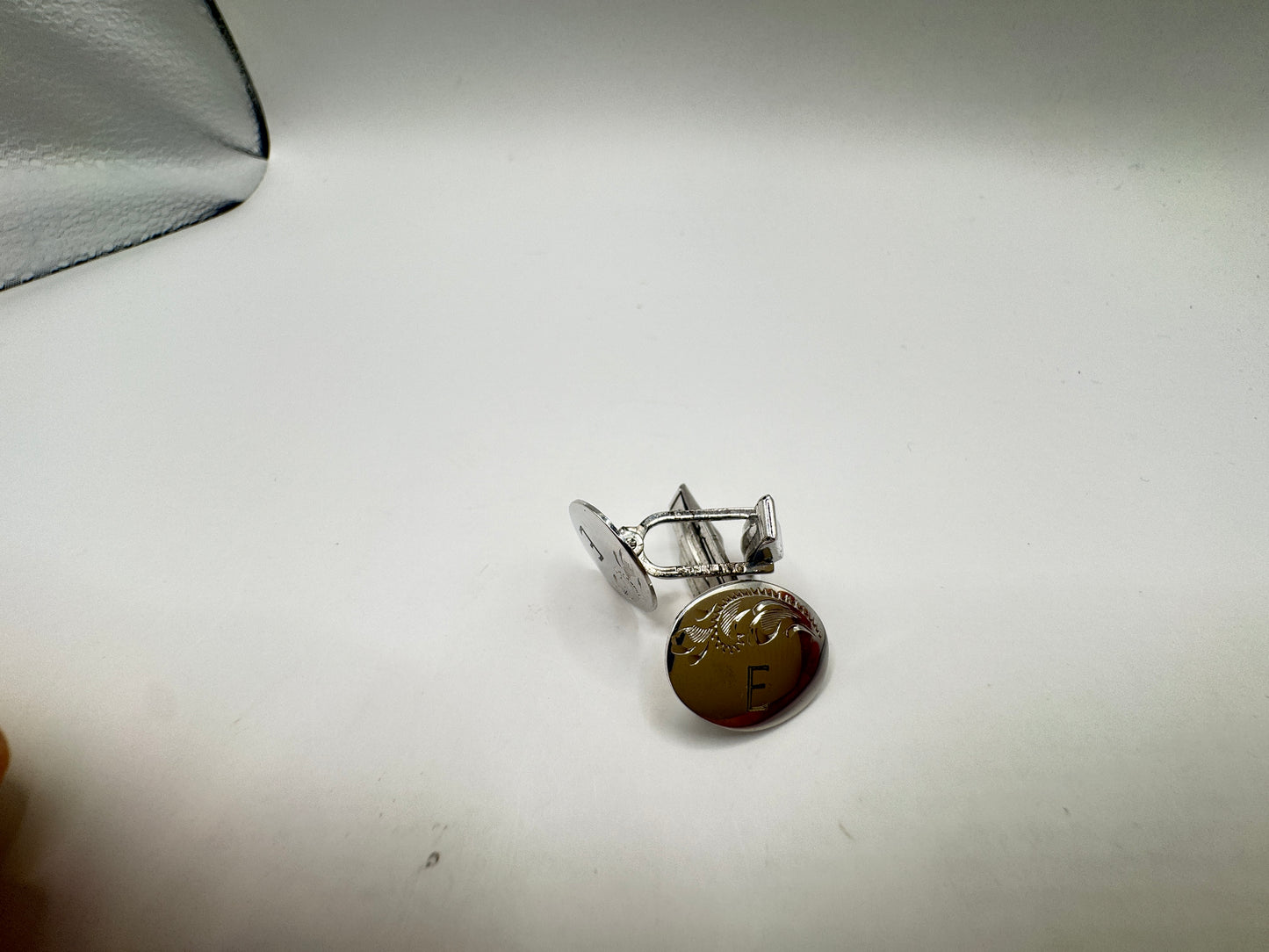 Vintage Mid-Century Sterling Silver Cufflinks – Excellent Condition