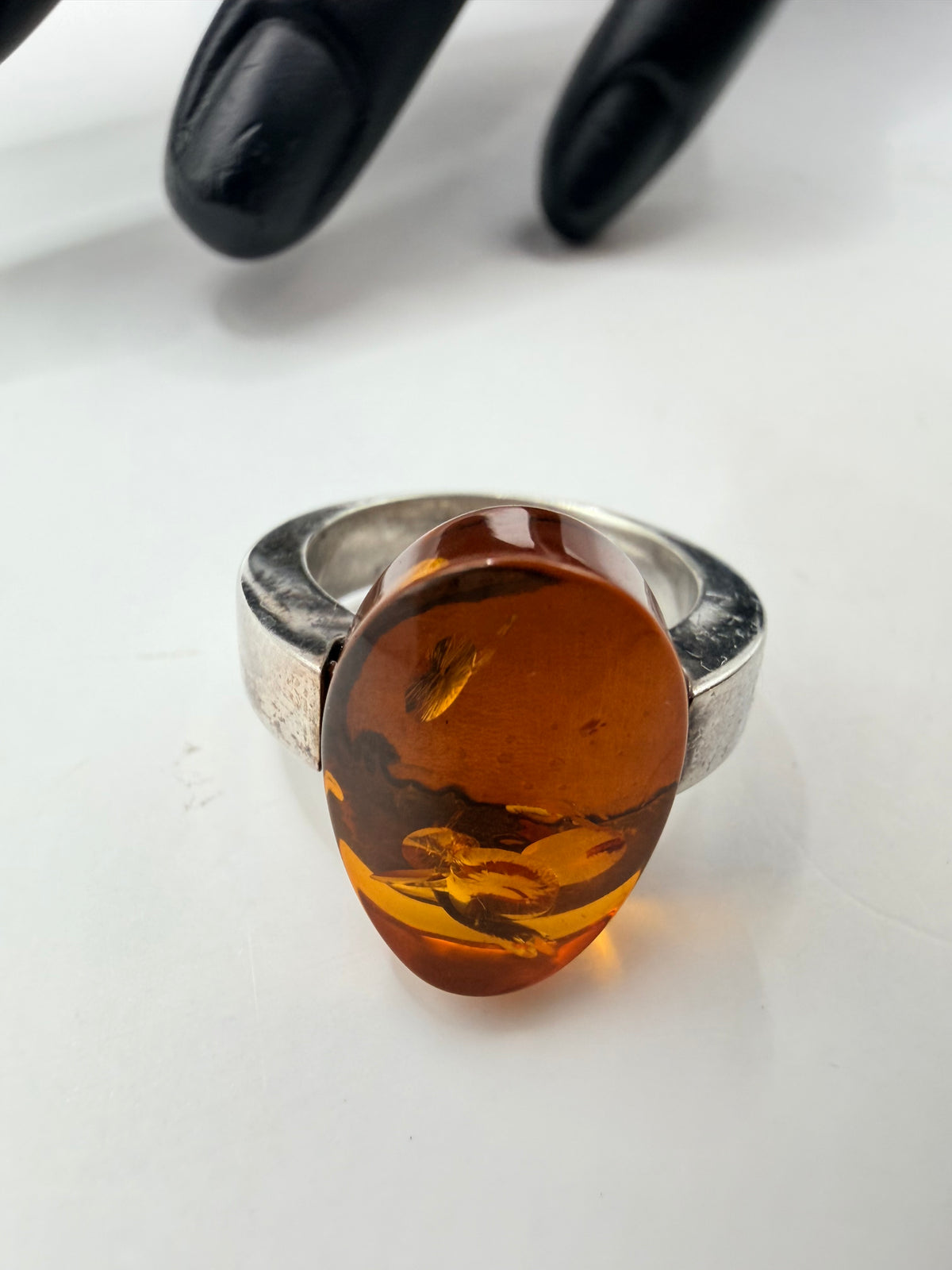 Golden forest Sterling silver ring size 6