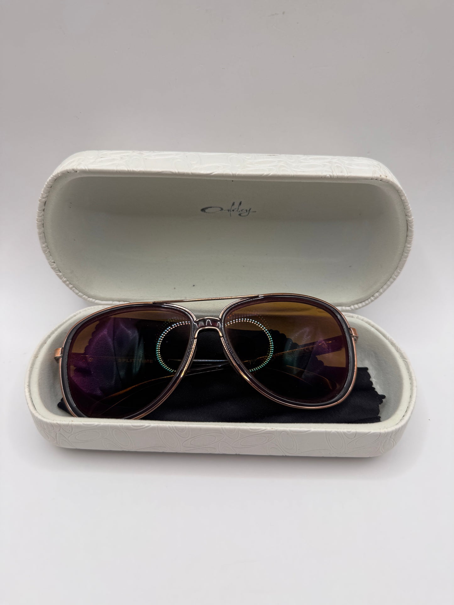 Oakley OO4129 Split Time Sunglasses – Women’s Aviator, Used, Good Condition