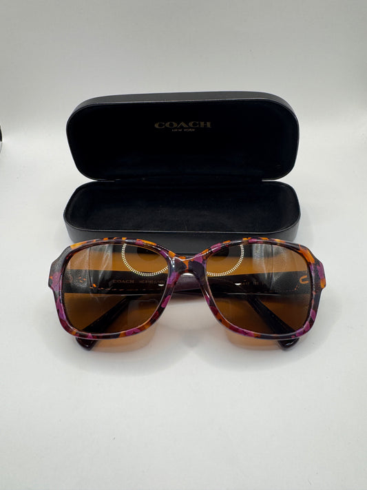 Coach HC 8160 L145 Sunglasses Frame – Prescription Lenses Installed, Tortoise Pink