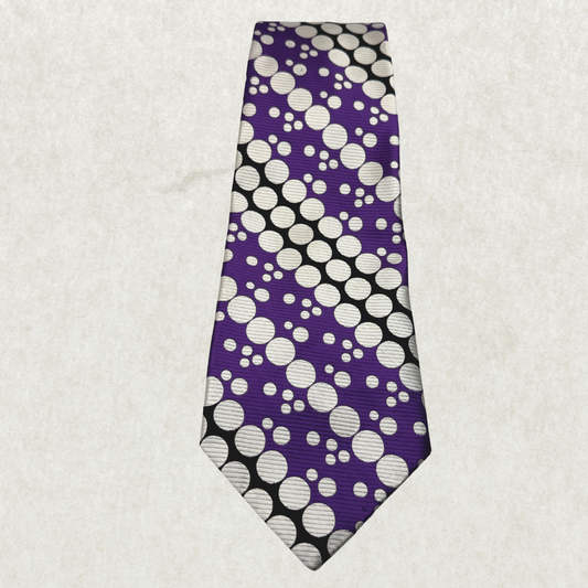 Vintage Rare Yves Saint Laurent Silk Tie – Early–Mid 1970s, 54" x 4.5"