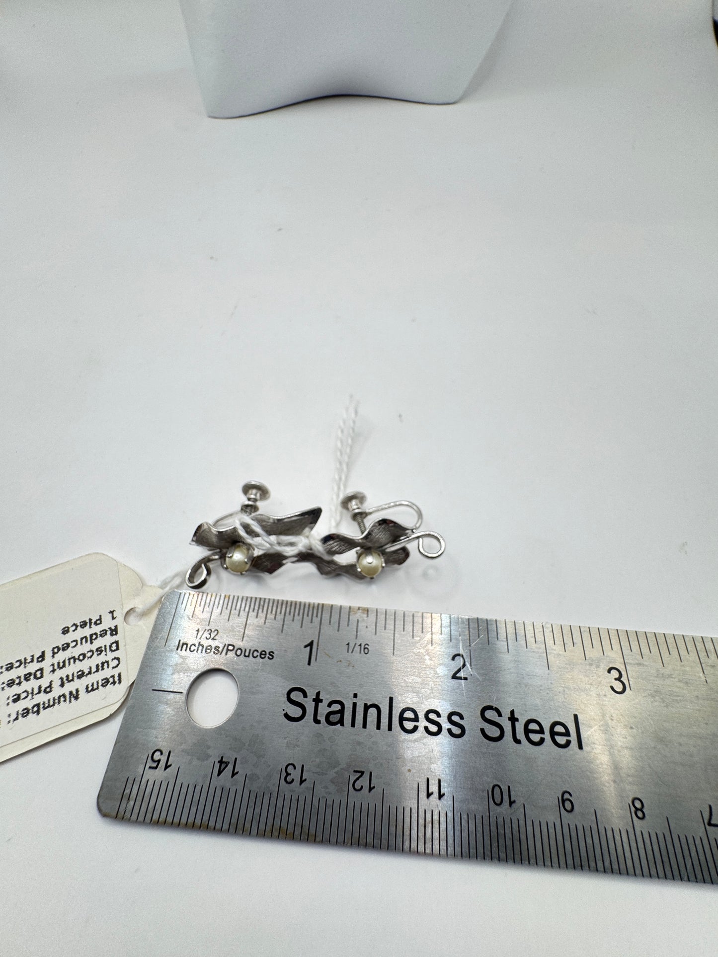 Vintage Bond Boyd Sterling Silver Clip-On Earrings – Brand New