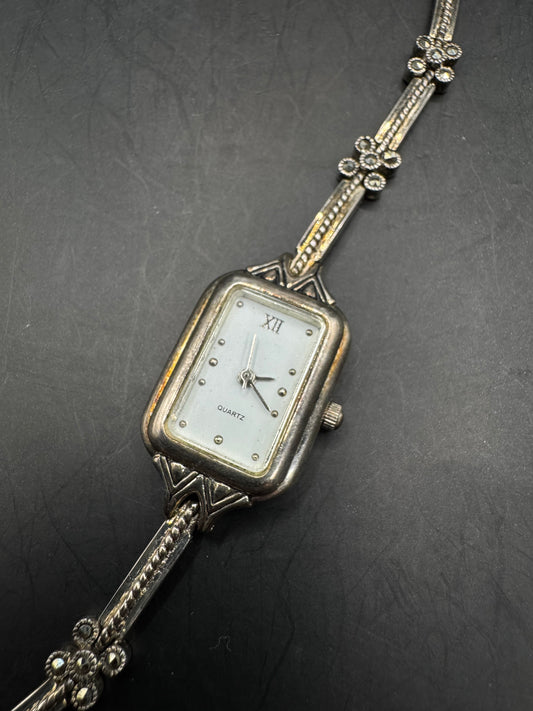 Vintage Sterling Silver Watch - As-Is