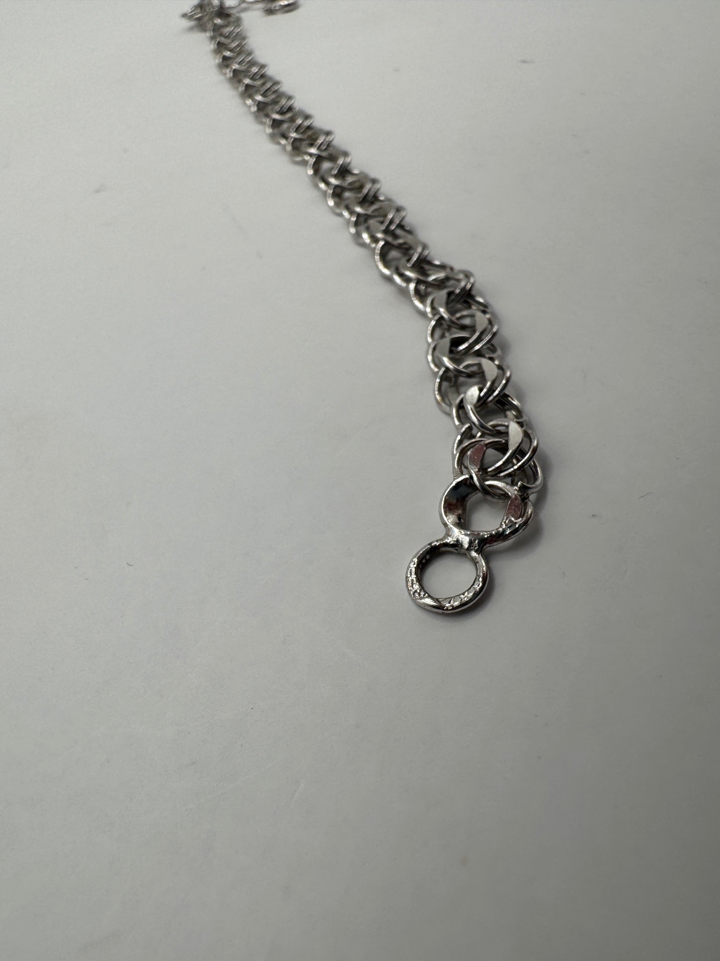 Vintage Sterling Silver Bracelet – Classic Chunky Link Design