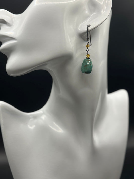 Silpada Turquoise Sterling Earrings