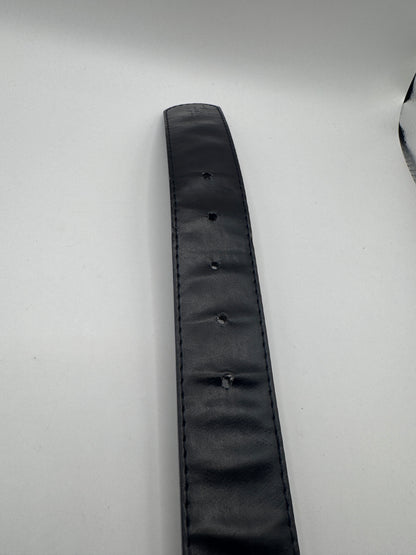 Vintage Ford Mustang Logo Leather Belt – 37”