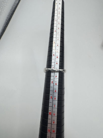 Aurora Sterling Silver Opal Statement Ring – Size 7