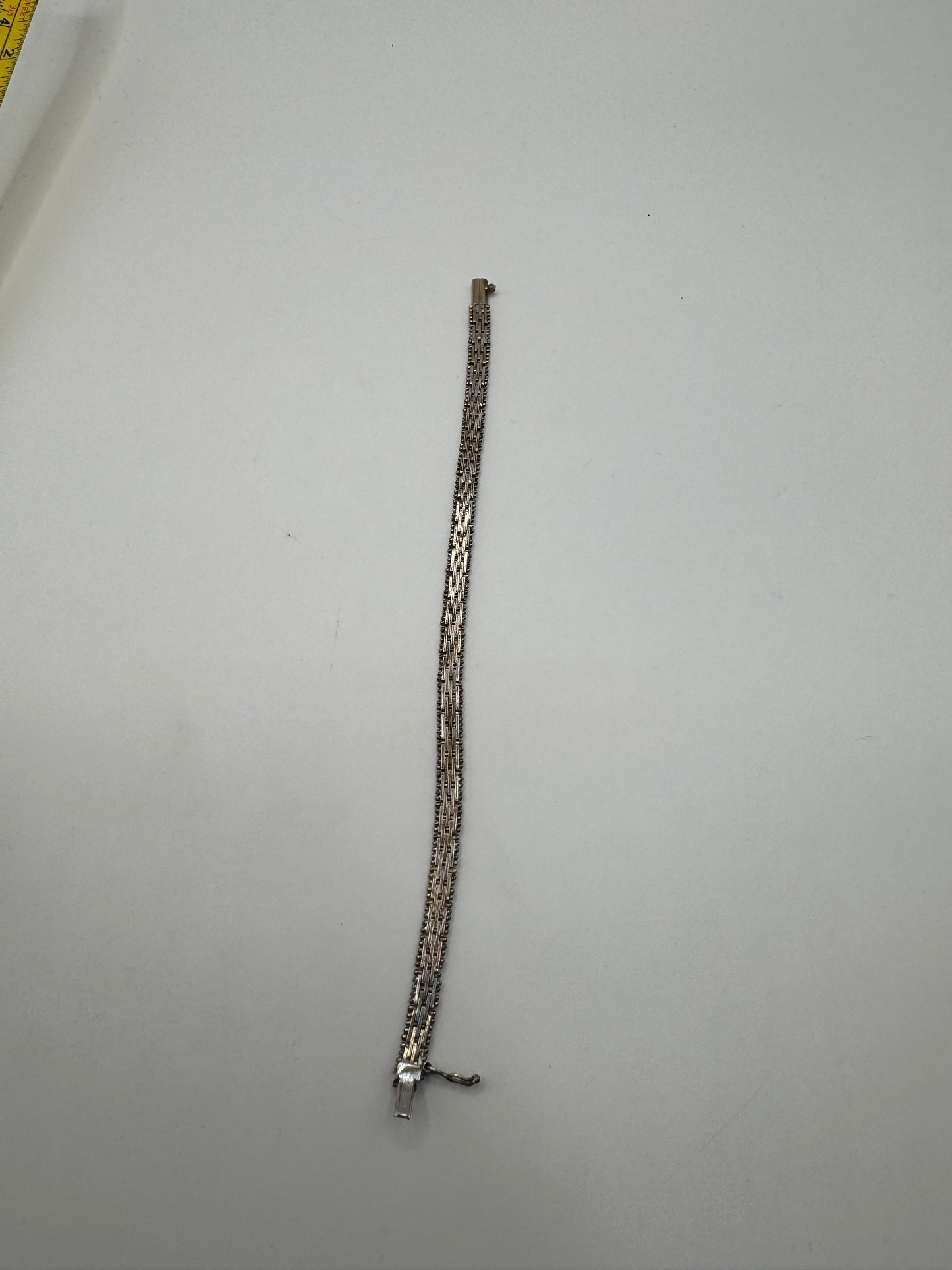 Vintage Sterling Silver Bracelet – Signed Italy 925, Multi-Strand Design