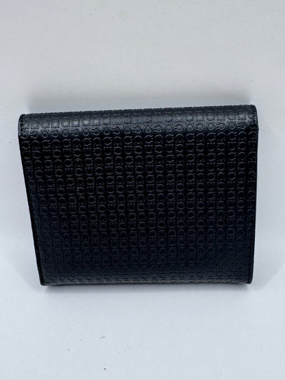 Salvatore Ferragamo Gancini Monogram Bifold Wallet – Excellent Condition