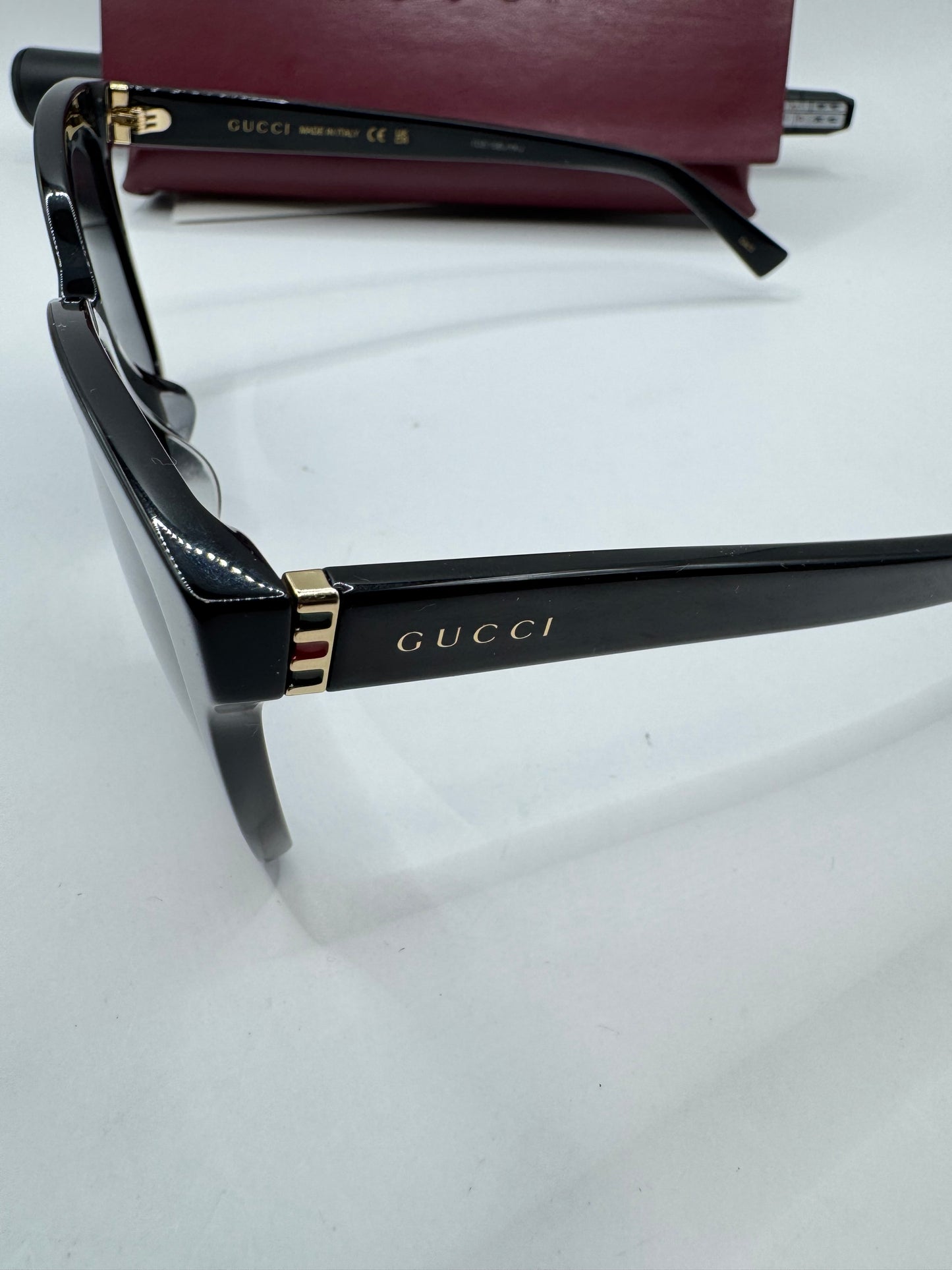 Gucci GG0459SA Sunglasses – Black, Brand New Condition
