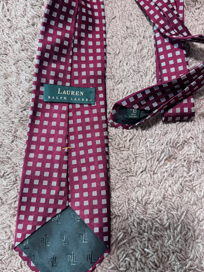 Lauren Ralph Lauren 100% Silk Tie, 55” x 4” – Excellent Condition