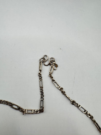 Vintage Sterling Silver Shell Necklace – 925, Organic Pendant