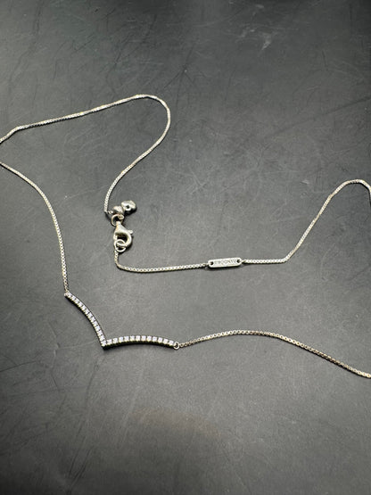 Pandora Shimmering Wish Necklace Silver 925