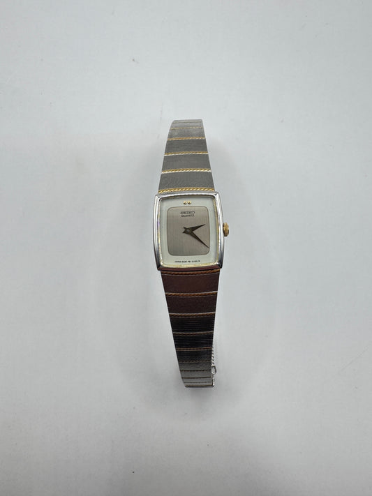 Rare Brand New Vintage Seiko 2C29 5060 R0 Quartz Watch – Two-Tone, Working