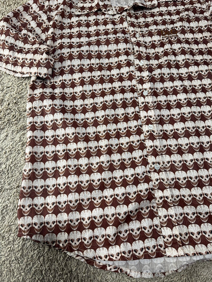 Rare Vintage D&G (Dolce & Gabbana) Men’s Shirt – Skull Print, Size M-L