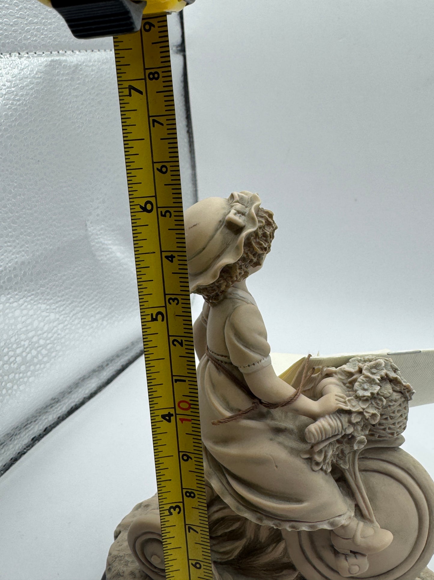 Vintage Giuseppe Armani Florence “Girl with Tricycle” Figurine 1993 Capodimonte – 6” – Excellent Condition