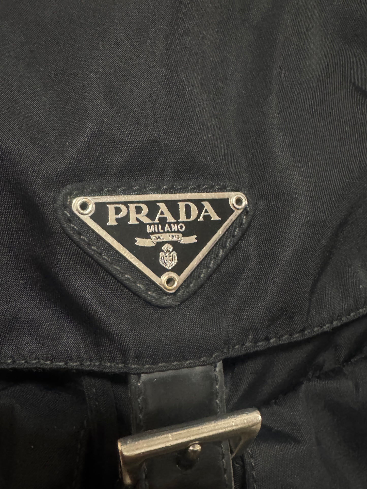 Authentic Prada Nylon Backpack Black – Classic Mini Rucksack Italy
