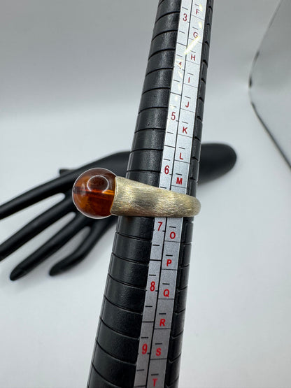 Ember Core Amber Ring - Size 6.5