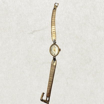Vintage Tudor Mechanical Women’s Watch – Gold-Tone, Not Working