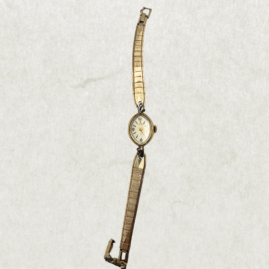Vintage Tudor Mechanical Women’s Watch – Gold-Tone, Not Working