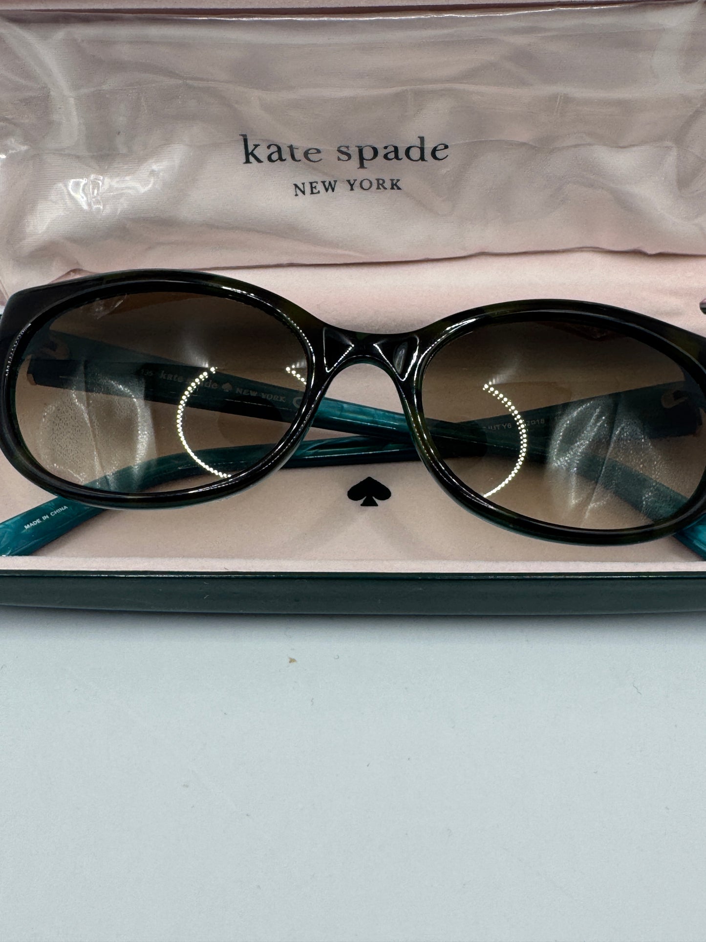 Kate Spade New York Phyllis/S Sunglasses, Black Frames with Gradient Lenses
