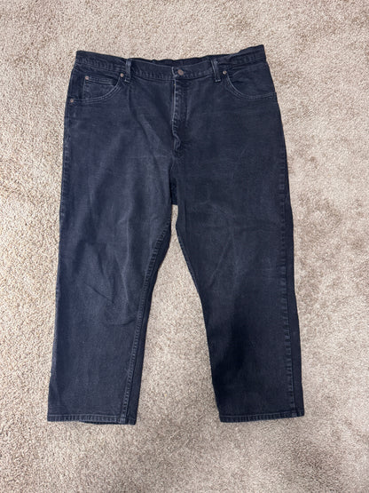 Vintage Wrangler Women’s Jeans – W40 L32, Dark Wash Denim, Classic Straight Leg