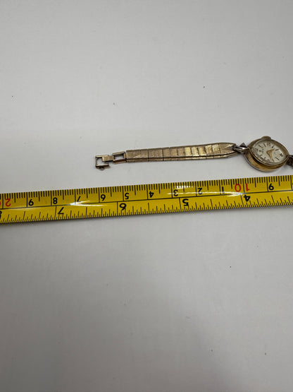 Vintage Tudor Mechanical Women’s Watch – Gold-Tone, Not Working