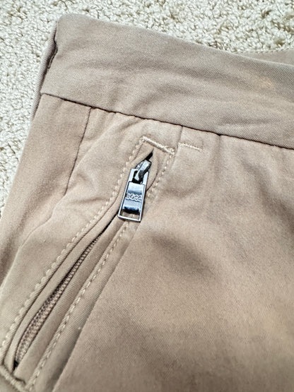 BOSS Hugo Boss Kaito Slim Fit Pants – Size 32R, Taupe/Beige, Dress Chinos