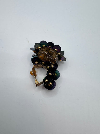 Vintage 80s Clip-On Earrings – Bold Retro Fashion