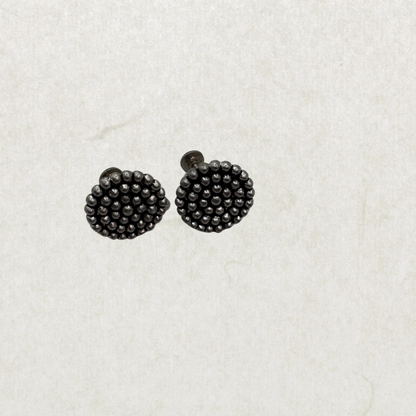 Vintage Silver-Tone Clip Earrings – Timeless Minimalist Design