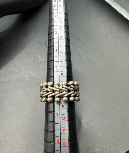 Movable Custom Sterling Silver Ring – Size 6 | Vintage 925 Silver