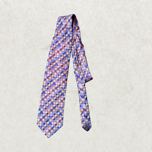 Vintage Valerio Garati 100% Silk Tie, 58” x 4” – Excellent Condition