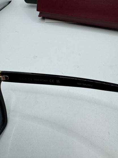 Gucci GG0459SA Sunglasses – Black, Brand New Condition