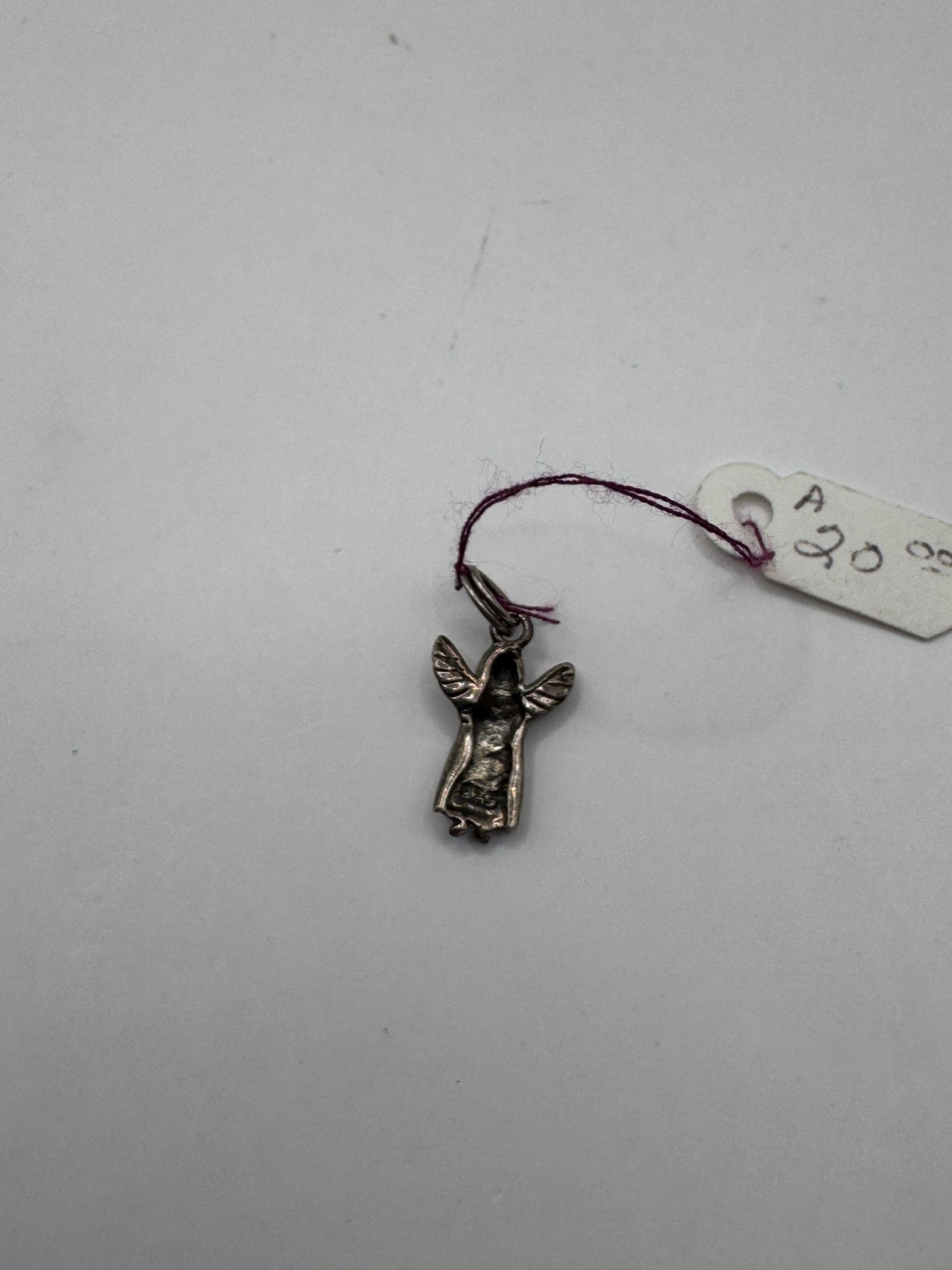 Vintage Sterling Silver Angel Charm – Excellent Condition