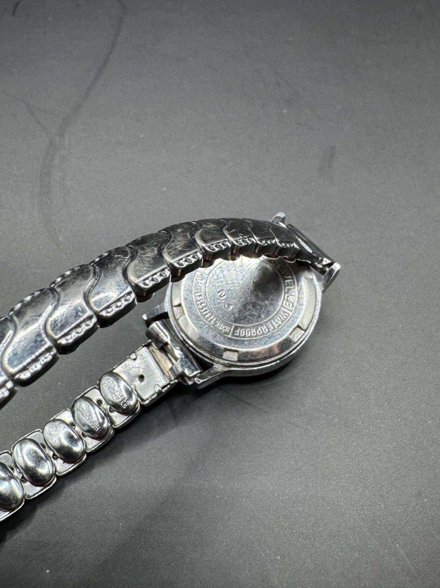Vintage Caravelle by Bulova Mechanical Watch – 1973 (N3), Silver Tone, Working Condition