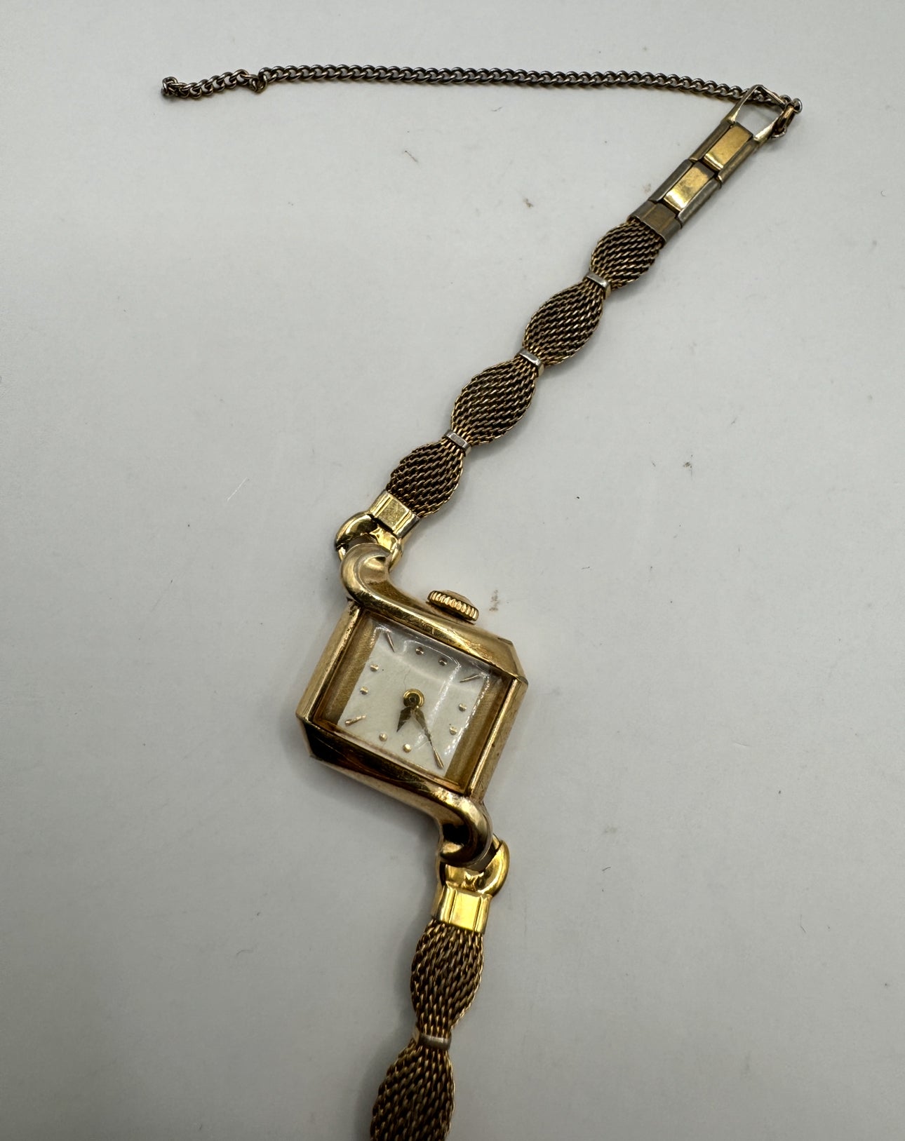 Vintage Hamilton 10K Gold Filled Ladies Watch – Working Retro Bracelet Timepiece