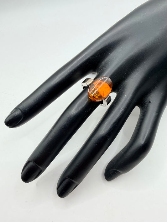 Golden forest Sterling silver ring size 6