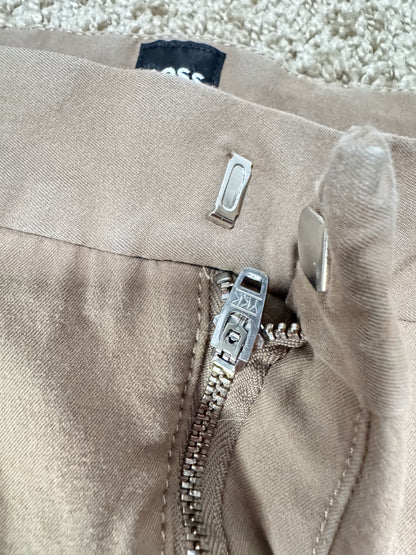 BOSS Hugo Boss Kaito Slim Fit Pants – Size 32R, Taupe/Beige, Dress Chinos