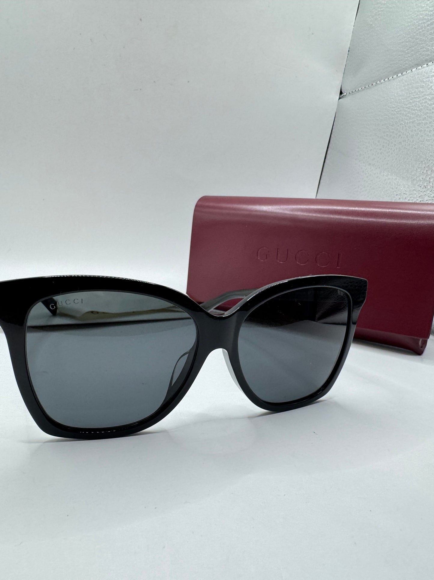 Gucci GG0459SA Sunglasses – Black, Brand New Condition