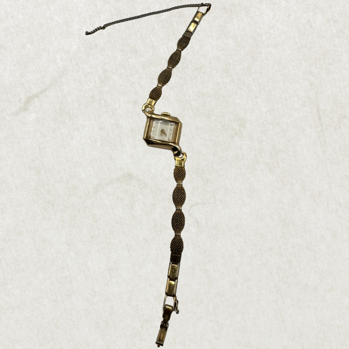 Vintage Hamilton 10K Gold Filled Ladies Watch – Working Retro Bracelet Timepiece