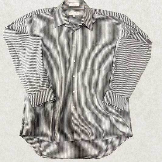 Authentic Christian Dior Men’s Shirt – Size 34-35 (17), Striped, French Designer