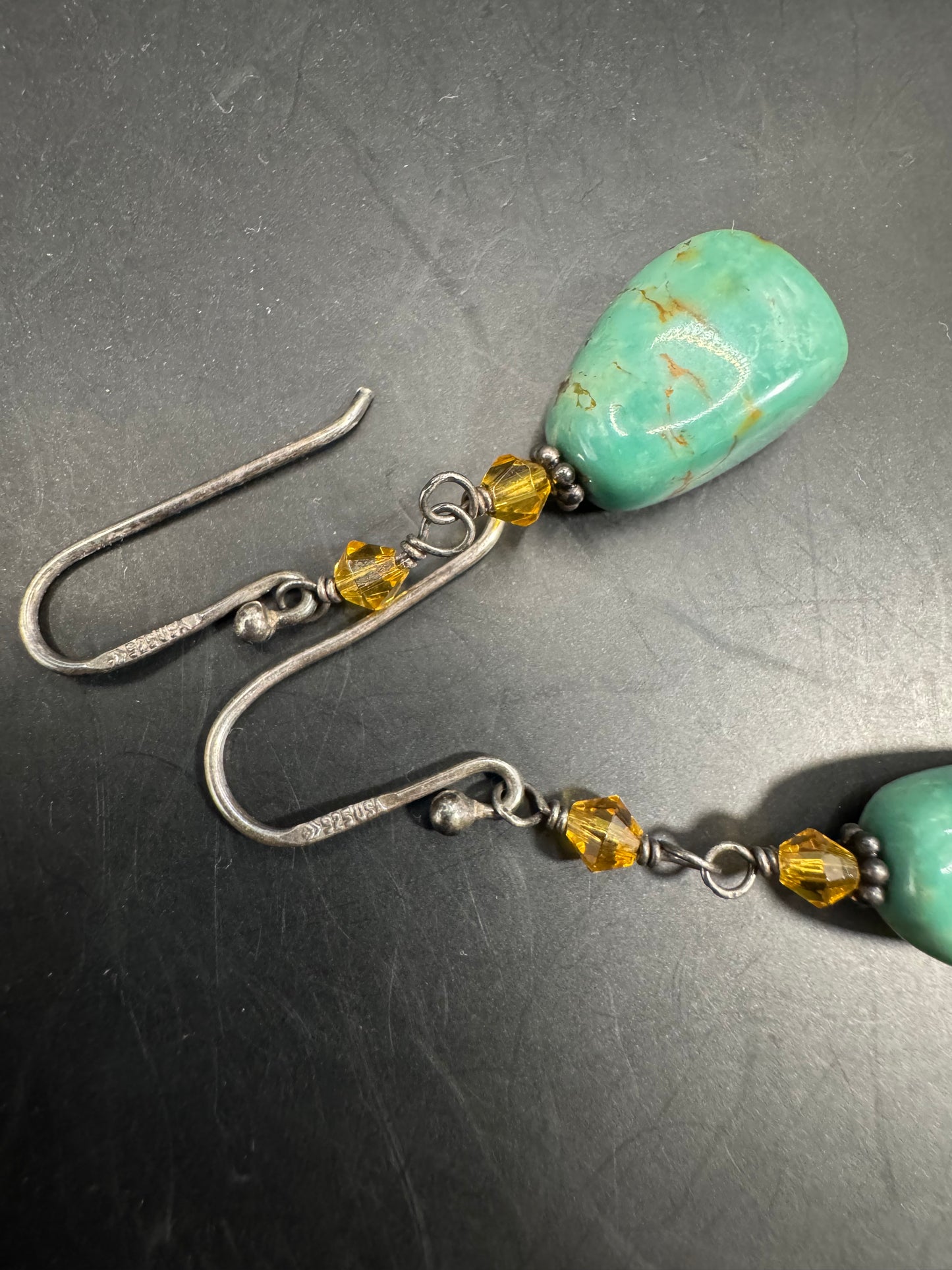 Silpada Turquoise Sterling Earrings