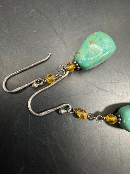 Silpada Turquoise Sterling Earrings
