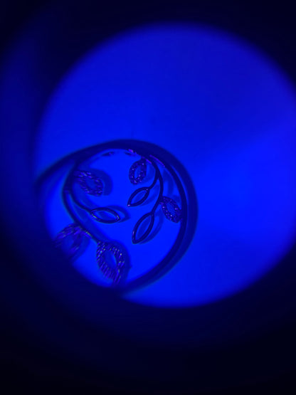 Vintage Large Sterling Silver Pendant with Natural Diamonds – Excellent Condition