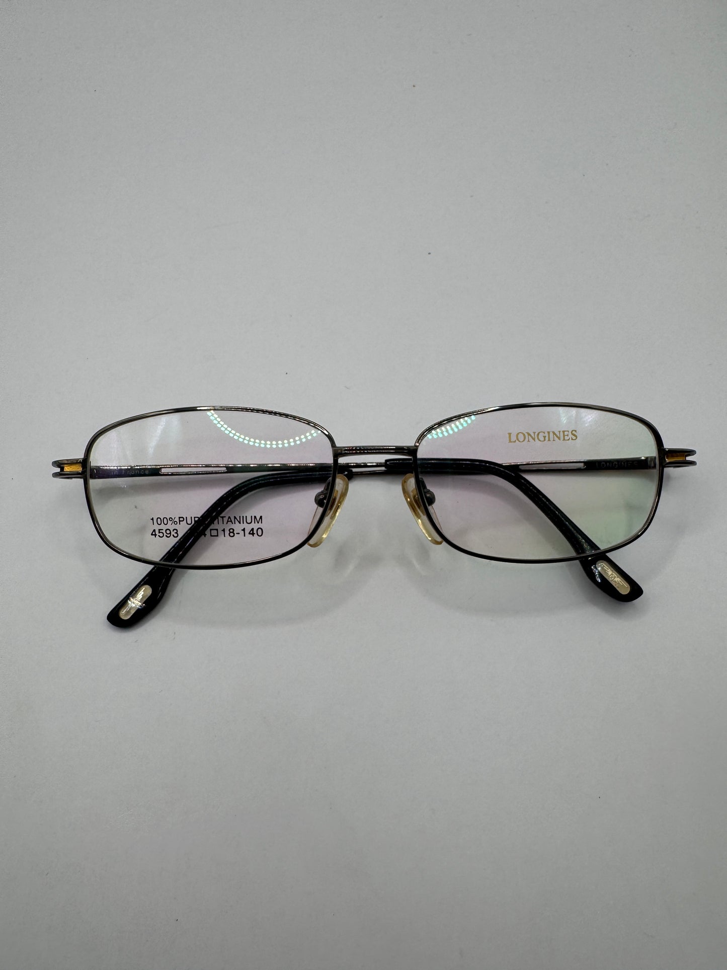 Longines Navigator 4593 Eyeglasses – 100% Pure Titanium, Size 18-140