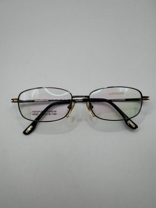 Longines Navigator 4593 Eyeglasses – 100% Pure Titanium, Size 18-140